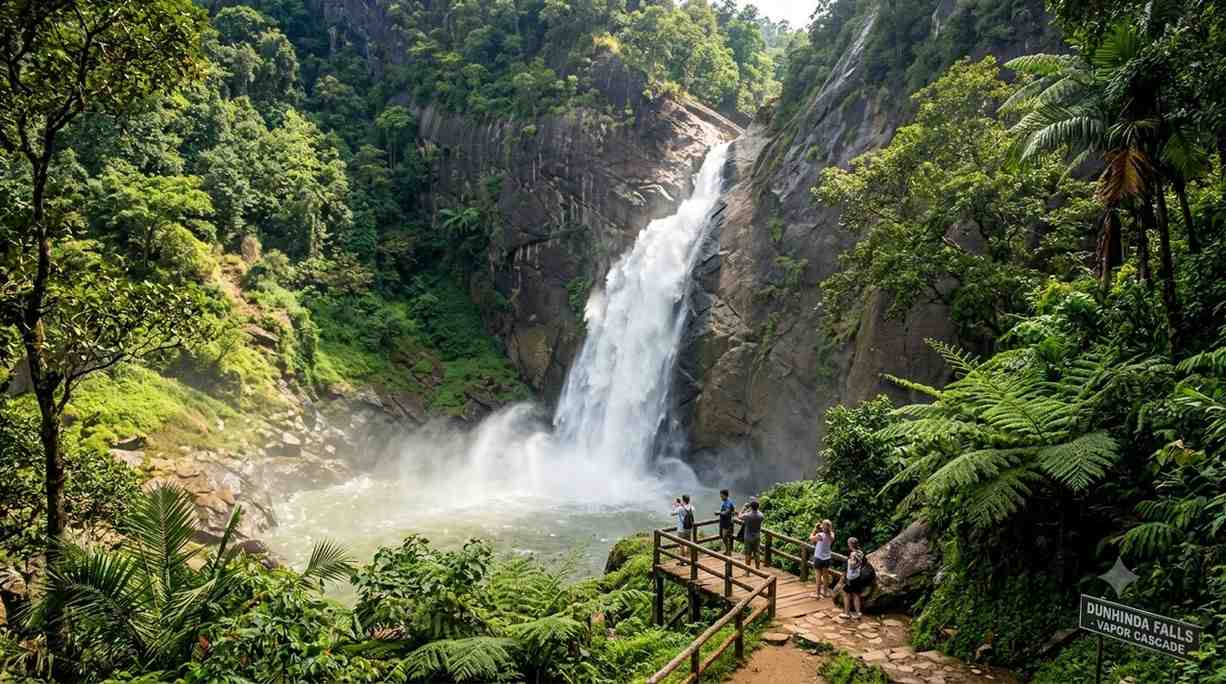 Dunhinda Falls